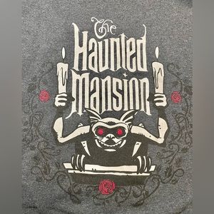 Disney Parks Haunted Mansion Zip Up Hoodie, Size Medium